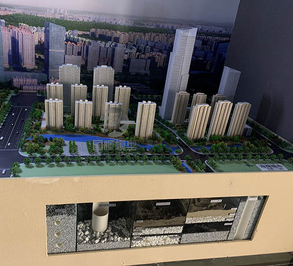 龙口市建筑模型